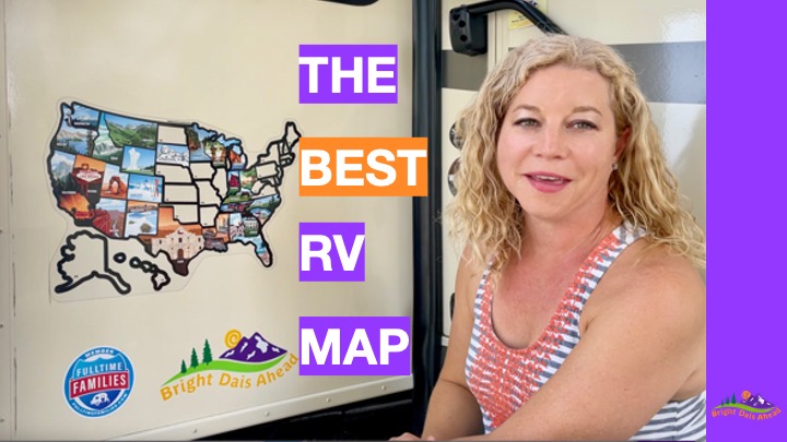 best RV state Sticker map