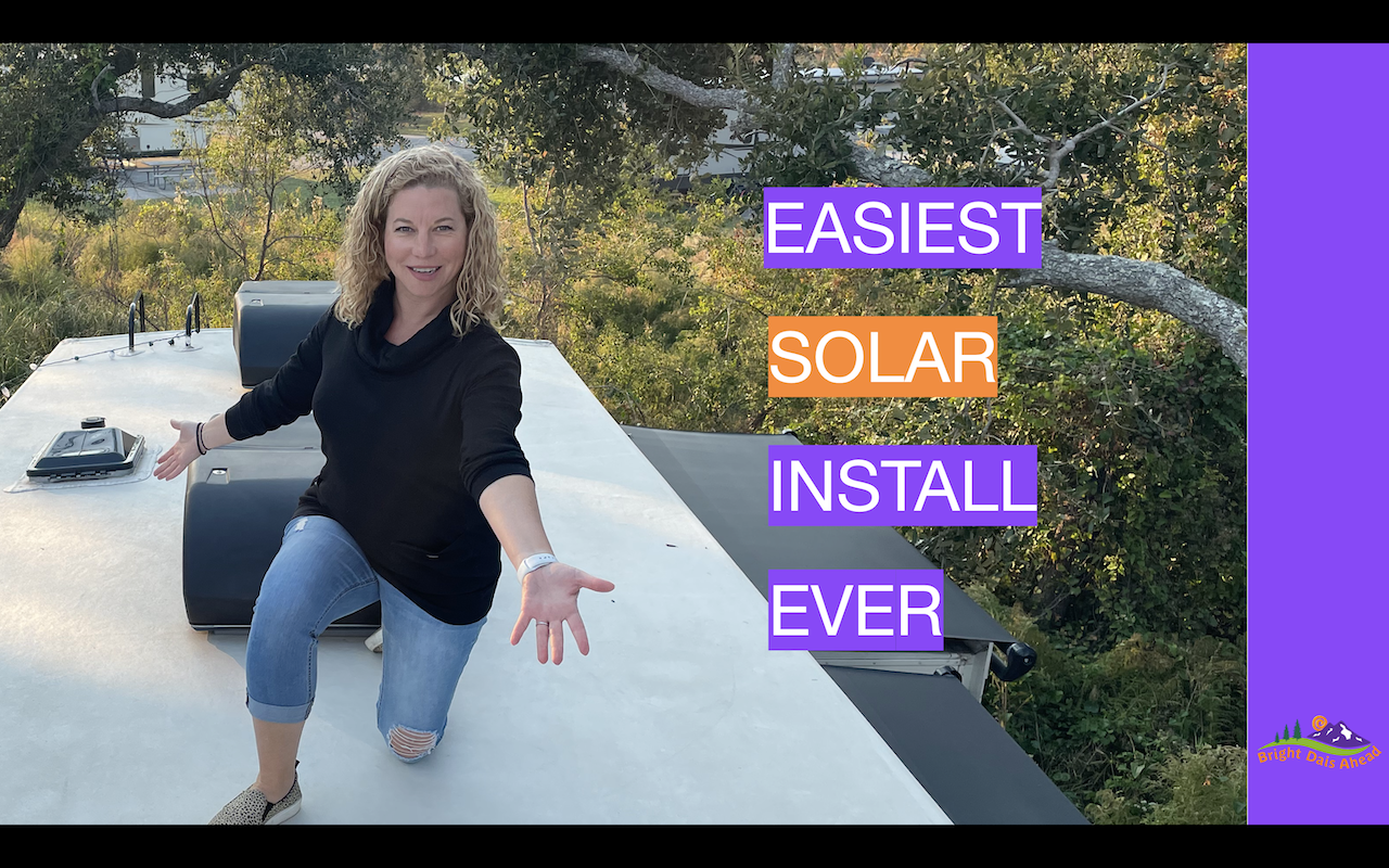 Easy RV Solar Install
